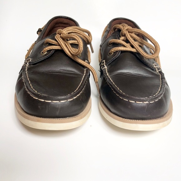 Men’s Casual Boat Shoes in Brown - Picture 8 of 14